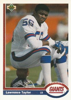 Lawrence Taylor New York Giants 1991 Upper Deck NFL #445